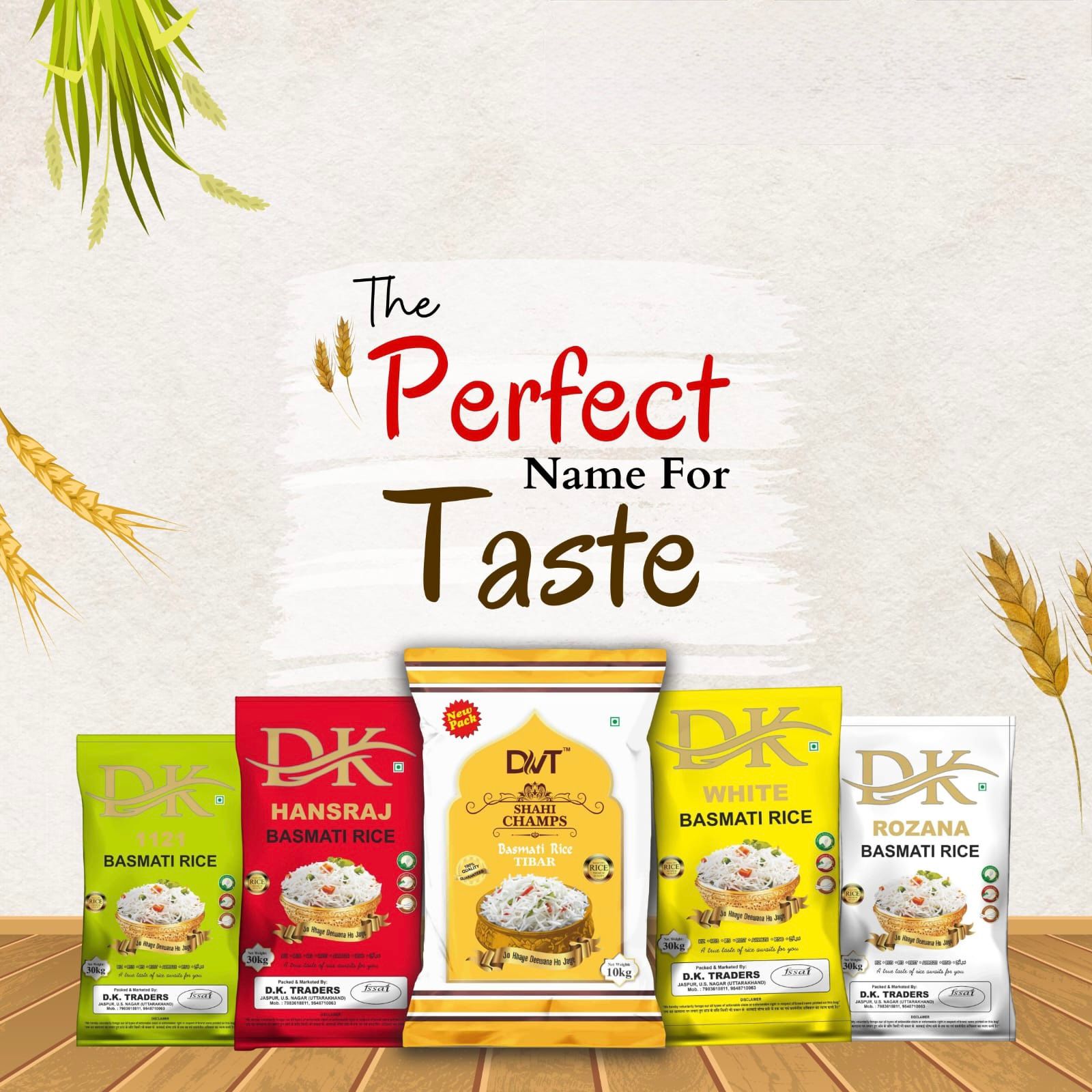 DK Traders Product Range